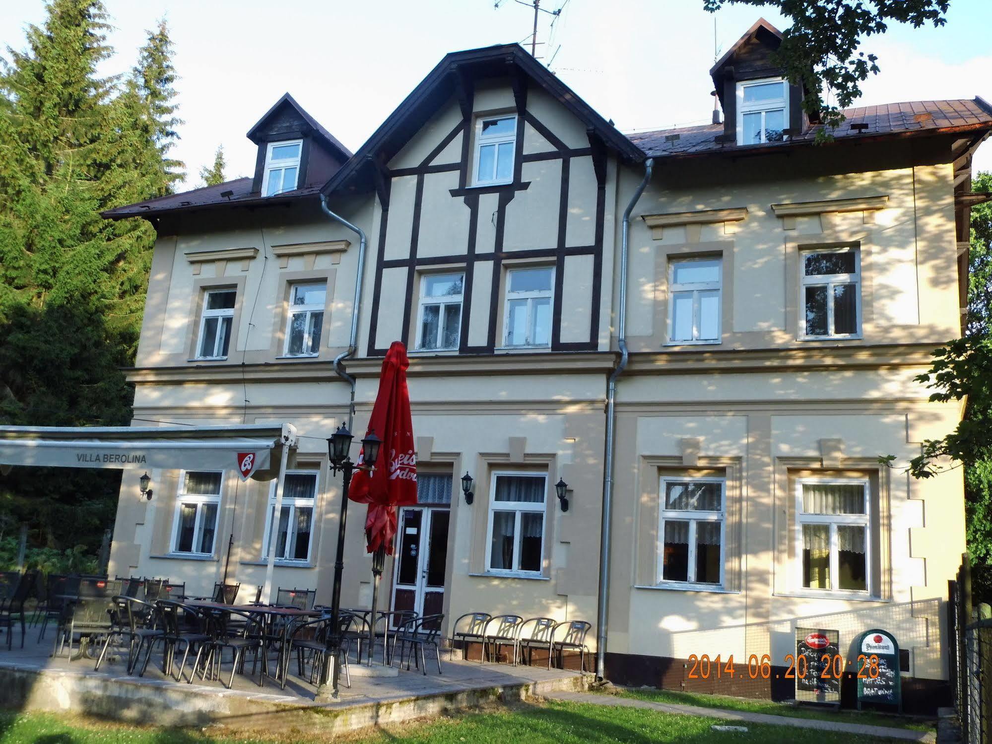 Pension Villa Berolina Mariánské Lázně Exterior foto